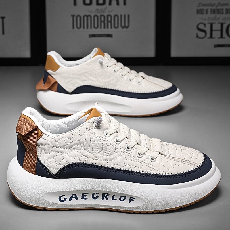 Pantofi sport pentru bărbați, pantofi de vară 2025, Trbottomyy, versatil, casual, sport, alergare, talpă groasă, antiderapantă, rezistentă la uzură, Trbottomy