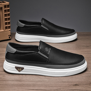 Proljetne i jesenske nove plus size prekogranične muške cipele, modne ležerne cipele za mlade srednje dobi, lagane natikače