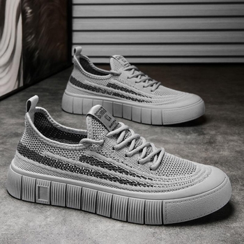 Άνοιξη και καλοκαίρι κάλτσες παπούτσια αθλητικά casual παπούτσια fly woven αναπνεύσιμα mesh παπούτσια ανδρικά παπούτσια