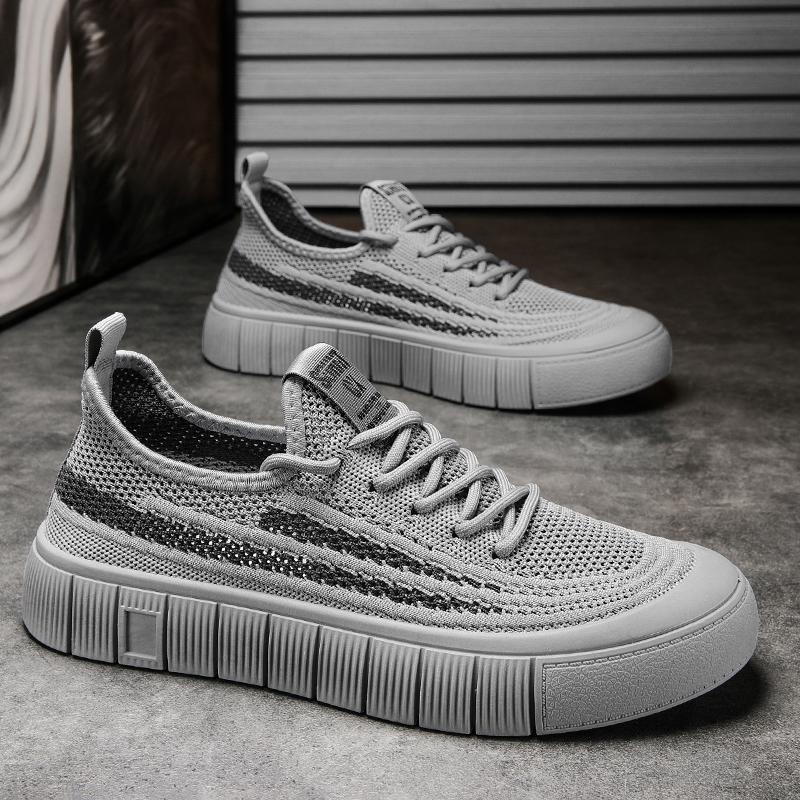 Jarné a letné ponožky, topánky, športové ležérne topánky, tkané priedušné sieťované topánky, pánske topánky