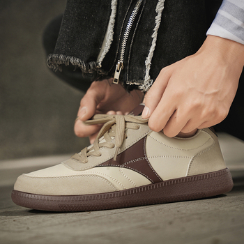 Four Seasons Υφασμάτινα Αναπνεύσιμο Ζωντανά Στυλ Χονγκ Κονγκ Splicing Air Force One Leisure Outdoor Sports De Xun Board Shoes Xu Heng 5 Seasons