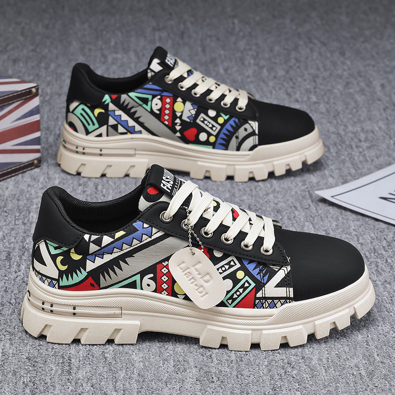 Zahraničný obchod 2025 jar a leto nové plus size tenisky študenti ležérne bežecké topánky pánska obuv veľkoobchod generácia vlasov