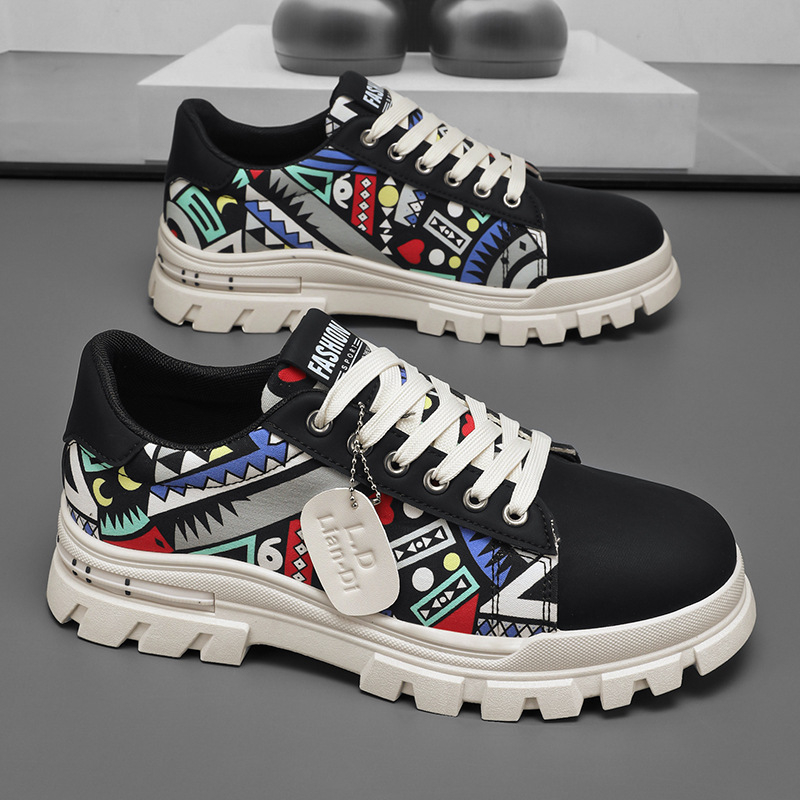 Zahraničný obchod 2025 jar a leto nové plus size tenisky študenti ležérne bežecké topánky pánska obuv veľkoobchod generácia vlasov