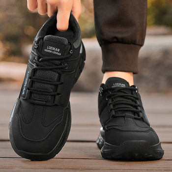 Pánske topánky Cross-border 2025 nové jarné protišmykové tenisky odolné voči opotrebovaniu pre mužov, veľkosť plus 46, outdoorové turistické topánky