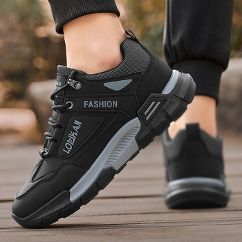Pánske topánky Cross-border 2025 nové jarné protišmykové tenisky odolné voči opotrebovaniu pre mužov, veľkosť plus 46, outdoorové turistické topánky