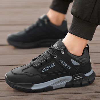 Pánske topánky Cross-border 2025 nové jarné protišmykové tenisky odolné voči opotrebovaniu pre mužov, veľkosť plus 46, outdoorové turistické topánky