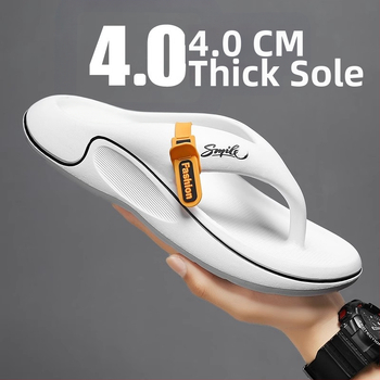 Διασυνοριακό Διαδίκτυο κόκκινες σαγιονάρες ανδρικές καλοκαιρινές αντιολισθητικές σαγιονάρες σανδάλια αναψυχής στην παραλία μια γενιά μαλλιών