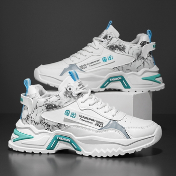 Jesenske muške cipele, nove prozračne visoke cipele, moderne svestrane tenisice za povećanje visine, ležerne cipele za tatu, moderne cipele