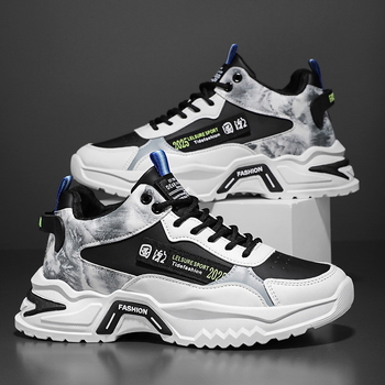 Jesenske muške cipele, nove prozračne visoke cipele, moderne svestrane tenisice za povećanje visine, ležerne cipele za tatu, moderne cipele