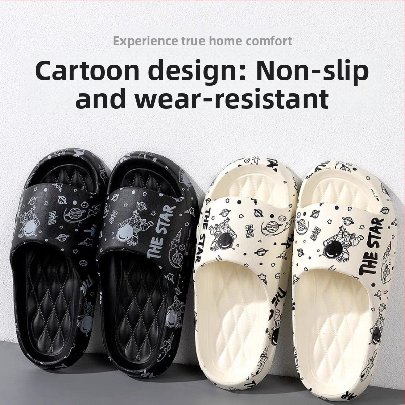 Pánske letné sandále a papuče s pocitom šliapania na exkrementy, vonkajšie/vnútorné, domáce, protišmykové, eva sandále a papuče, dámske