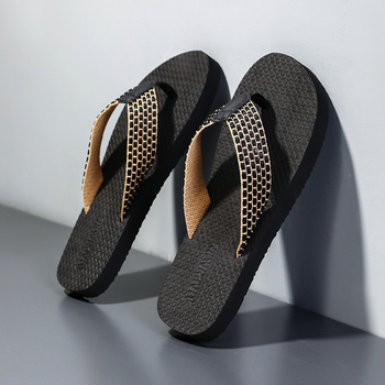 Διασυνοριακές σαγιονάρες ανδρών το καλοκαίρι του 2025 νέα μόδα ανθεκτικά στη φθορά αντιολισθητικά αποσμητικά casual παπούτσια παραλίας διάσημα στο Διαδίκτυο