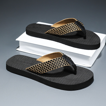 Διασυνοριακές σαγιονάρες ανδρών το καλοκαίρι του 2025 νέα μόδα ανθεκτικά στη φθορά αντιολισθητικά αποσμητικά casual παπούτσια παραλίας διάσημα στο Διαδίκτυο