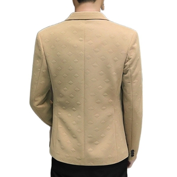 Трансграничен нов 2024 Нов корейски стил Small Suit Основен продукт Нов корейски костюм Мъжки младежки диамантено тънък крой Small