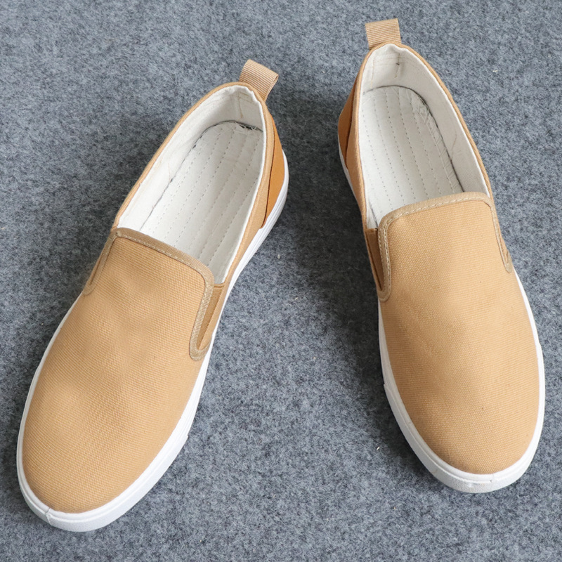 Staré pekinské plátené topánky, ležérne denné pohodlné nazúvacie študentské topánky, čistá bavlna, ľahké a priedušné kórejské módne tenisky
