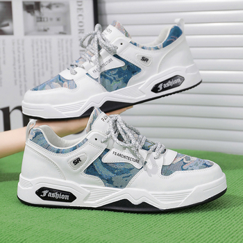 Pánska obuv National Fashion 2024, nová letná priedušná všestranná nika, ležérna doska, hrubá podrážka, protišmyková športová módna obuv