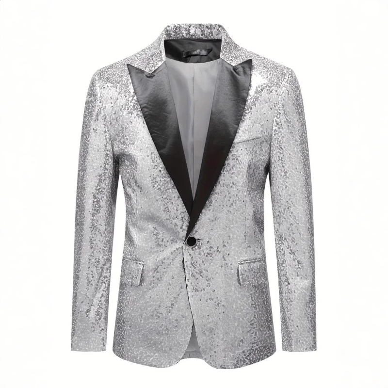 Väliskaubanduse piiriülene Euroopa ja Ameerika meeste litritega ülikond, tantsiv värviline ülikond, kleit, lavaesinemise jakk