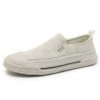 Lazy Shoes Ανδρικά Παπούτσια 2024 Νέο Στυλ Slip-on Απλά Χαμηλά Παπούτσια Ανθεκτικά στη Φθορά Κορεάτικου Στυλ Ins Στυλ Όλα ταιριάζει Καθημερινά Μοντέρνα Παπούτσια