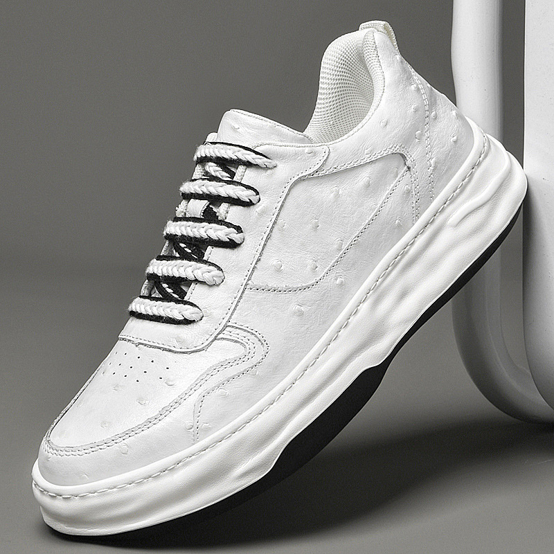 Muške male cipele veličine 37 s debelim potplatom, zelene modne cipele, prozračne, mekane, ručno šivane kožne cipele, veleprodaja