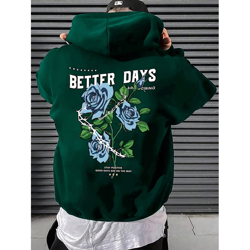 Meeste vabaaja kapuutsiga dressipluus Prantsuse froteest polüesterist kapuutsiga