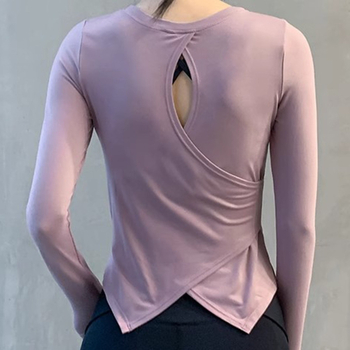 Professionaalsed jooga pikkade varrukatega topid, liibuvad ja seksikad internetikuulsuste fitnessiriided, naiste kiiresti kuivavad riided, suvised õhukesed spordi-T-särgid, salendav välimus