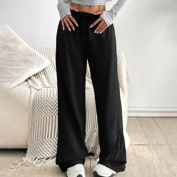 K1134 Tavaszi és nyári egyszerű, alacsony derekú, húzózsinóros, divatos, laza, vékony, karcsúsító, sétáló, sport jóganadrág