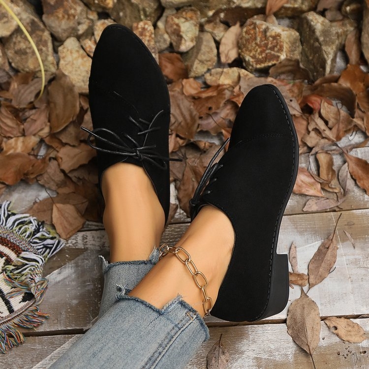 Dámske ležérne topánky pre väčšie veľkosti, jeseň a zima 2024, nové retro leopardové módne topánky s hráškom