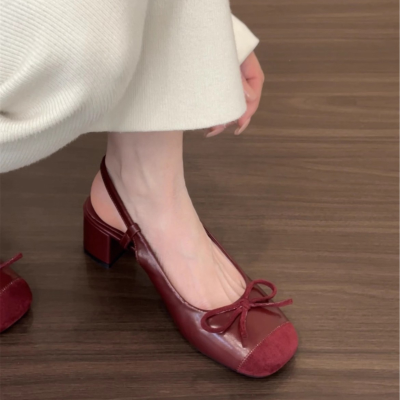 Γαλλικά ψηλοτάκουνα σανδάλια με ασημένια δάχτυλα, Fairy Shoes 2025, νέα ανοιξιάτικα και καλοκαιρινά παπούτσια με φιόγκο και φούστα