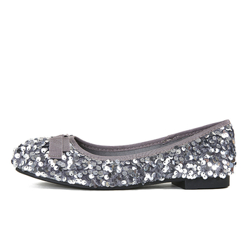 833 Huidong Yixinda Ρηχό Στόμα Λαμπερές Χάντρες με Φιόγκο, Κομψά Μικρά, Χοντρά Σόλα, Slip-On, Γυναικεία, Χειμερινά