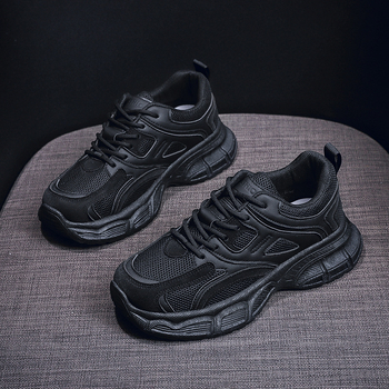 Δημοφιλή στο Διαδίκτυο παπούτσια Super Fire Torre Γυναικεία παπούτσια 2024 Φθινόπωρο Νέα All-match All-black sneaker Αντιολισθητικά παπούτσια για τρέξιμο Casual Γυναικεία παπούτσια