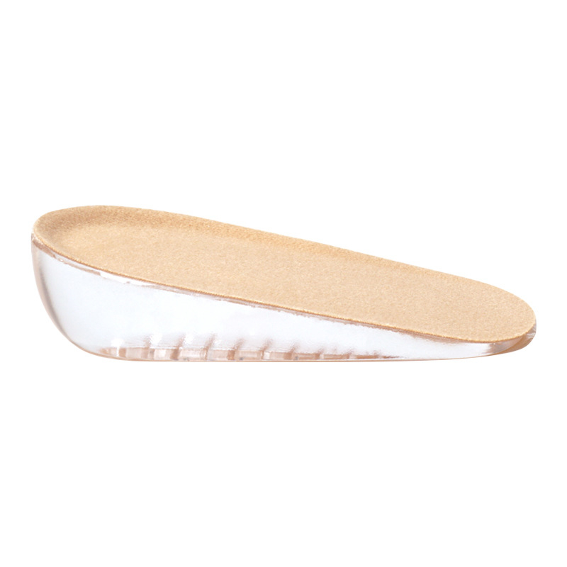 Sisemine kõrgendav sisetald Silikoonist sisemine nähtamatu kõrgendav kannapadi Poolpadi Kulumiskindel lööke neelav kannakõrgendav sisetald