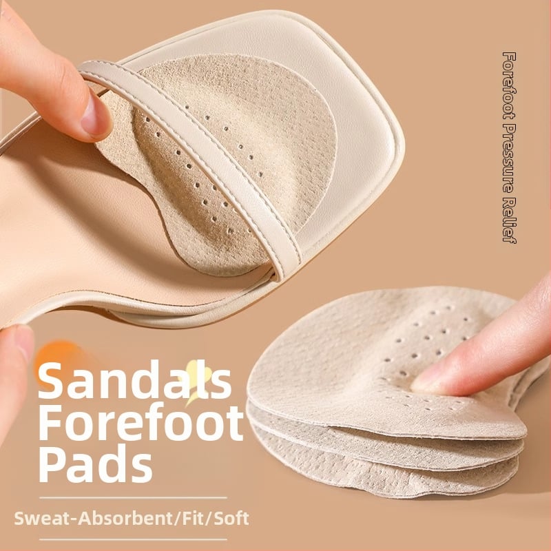 Sandales, zolītes, augstpapēžu kurpes, pēdas priekšējo daļu ieliktņi, īpaši pretslīdes ieliktņi sviedrējošām pēdām, pašlīmējošs, neredzams, nenogurdinošs pēdu artefakts, īpaši mīksts