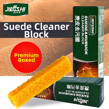 Originali „Jiefu Shi“ zomšos dėmių valymo servetėlė zomšiniams sniego batams, elnio odos valymo servetėlė, trintukas baltiems batams