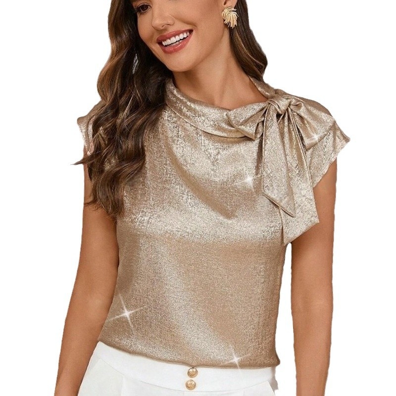 Κομψό, μοντέρνο, γυναικείο μπλουζάκι με πούλιες και τιράντες 024, φθινόπωρο και χειμώνα, νέο, εξατομικευμένο πουλόβερ με μανίκια που πετάει