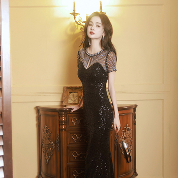 Proizvođač Veleprodaja Noćni klub KTV Ženska haljina Večernja haljina Duga suknja Noćni klub Noćni klub Ženska donja duga viseća haljina