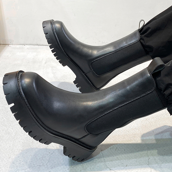 Meeste Briti stiilis Chelsea saapad, kõrged korstnahast saapad, hingavad meeste mootorrattasaapad