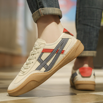 Νέα παπούτσια Dexun για την άνοιξη του 2025, ανδρικά casual παπούτσια, μοντέρνα, χαμηλά παπούτσια από βοδινό κρέας, σε all-match στυλ.