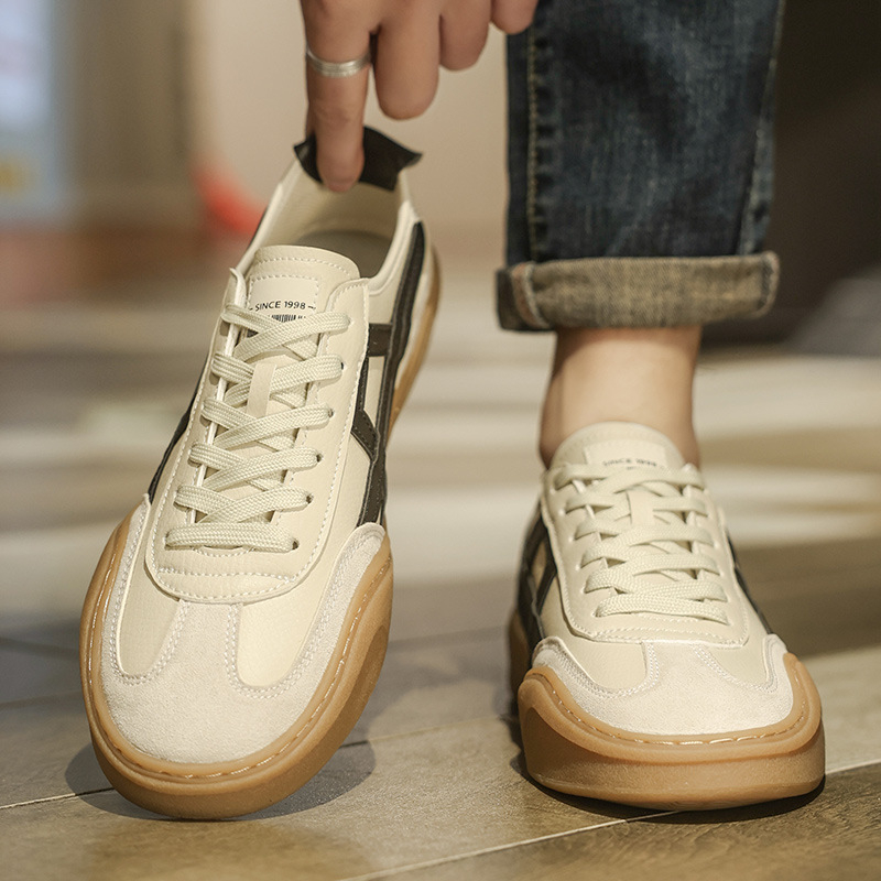 Proljetne nove Dexun cipele za muškarce, europske stanice, muške ležerne cipele, univerzalne, moderne niske cipele od govedine