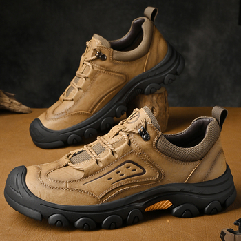 Muške jesenske planinarske cipele za veće veličine, neklizajuće, otporne na habanje, niske planinarske cipele s vezicama, za cross-country muškarce, vanjske tenisice