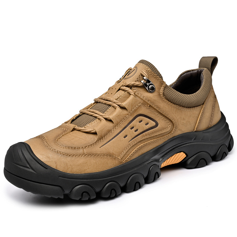Muške jesenske planinarske cipele za veće veličine, neklizajuće, otporne na habanje, niske planinarske cipele s vezicama, za cross-country muškarce, vanjske tenisice