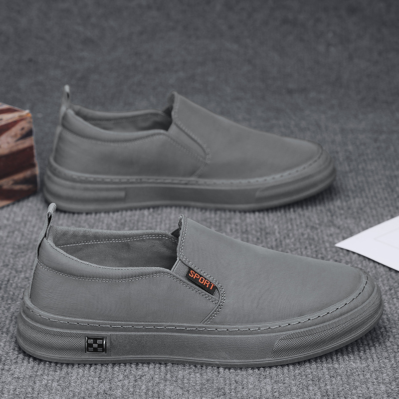 2023 Jarné a letné priedušné retro plátené topánky, ležérne pánske topánky v kórejskom štýle, študentské topánky, nízke športové topánky, moderné topánky