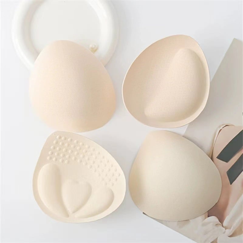 Spot fără sudură expansiune externă sânii mici arată mai mare 4cm Push-Up intimă tampoane pentru sâni fete piept plat mai mare Push-Up 6cm inserții de sutien