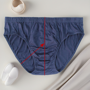 Мъжко бельо Source Factory Triangle Cotton, готово за средна талия, просто бельо, готово за продажба на едро, дишащо