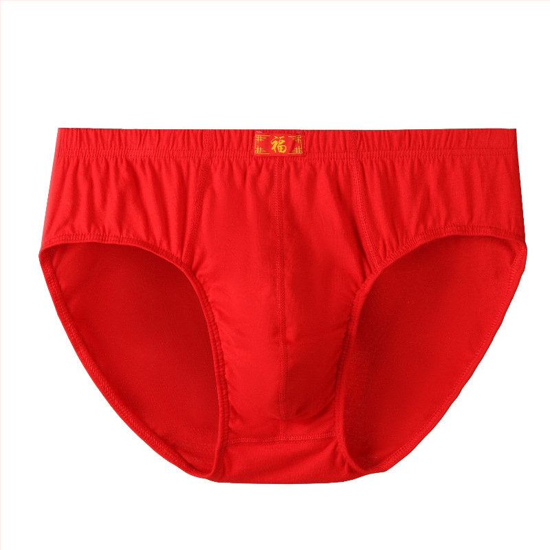 Мъжко бельо Source Factory Triangle Cotton, готово за средна талия, просто бельо, готово за продажба на едро, дишащо