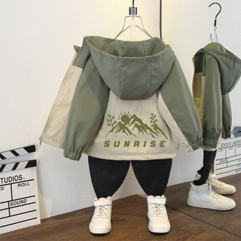 Dječja odjeća Dječji proljetni kaput 2025. Nova proljetna i jesenska jakna Jakna za velike dječake Dječji top