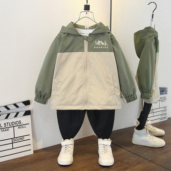 Dječja odjeća Dječji proljetni kaput 2025. Nova proljetna i jesenska jakna Jakna za velike dječake Dječji top