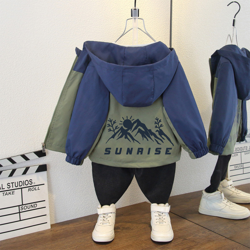 Dječja odjeća Dječji proljetni kaput 2025. Nova proljetna i jesenska jakna Jakna za velike dječake Dječji top