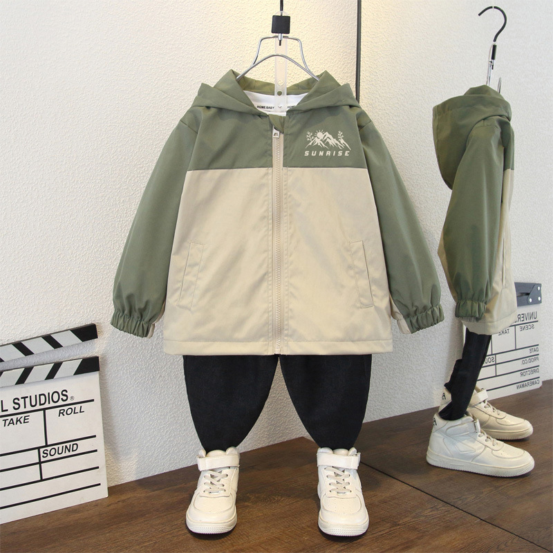 Dječja odjeća Dječji proljetni kaput 2025. Nova proljetna i jesenska jakna Jakna za velike dječake Dječji top