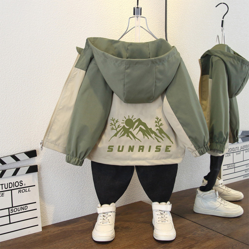 Dječja odjeća Dječji proljetni kaput 2025. Nova proljetna i jesenska jakna Jakna za velike dječake Dječji top