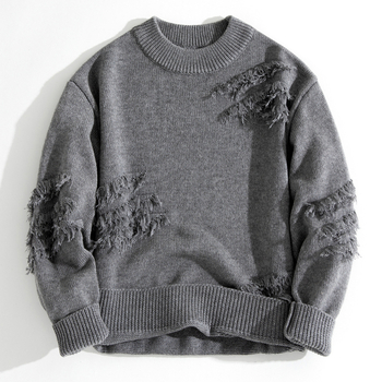 Ριγέ Πουλόβερ για Αγόρια Φθινοπωρινό Νέο Κορεάτικο Παιδικό Πλεκτό Πουλόβερ Φθινοπωρινό Μπλούζα για Αγόρια Μοντέρνο