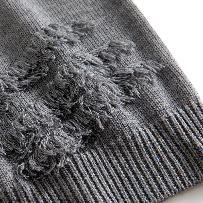 Есенен раиран пуловер за момчета, нов корейски детски есенен плетен пуловер, пуловер, есенен топ за момчета, модерен